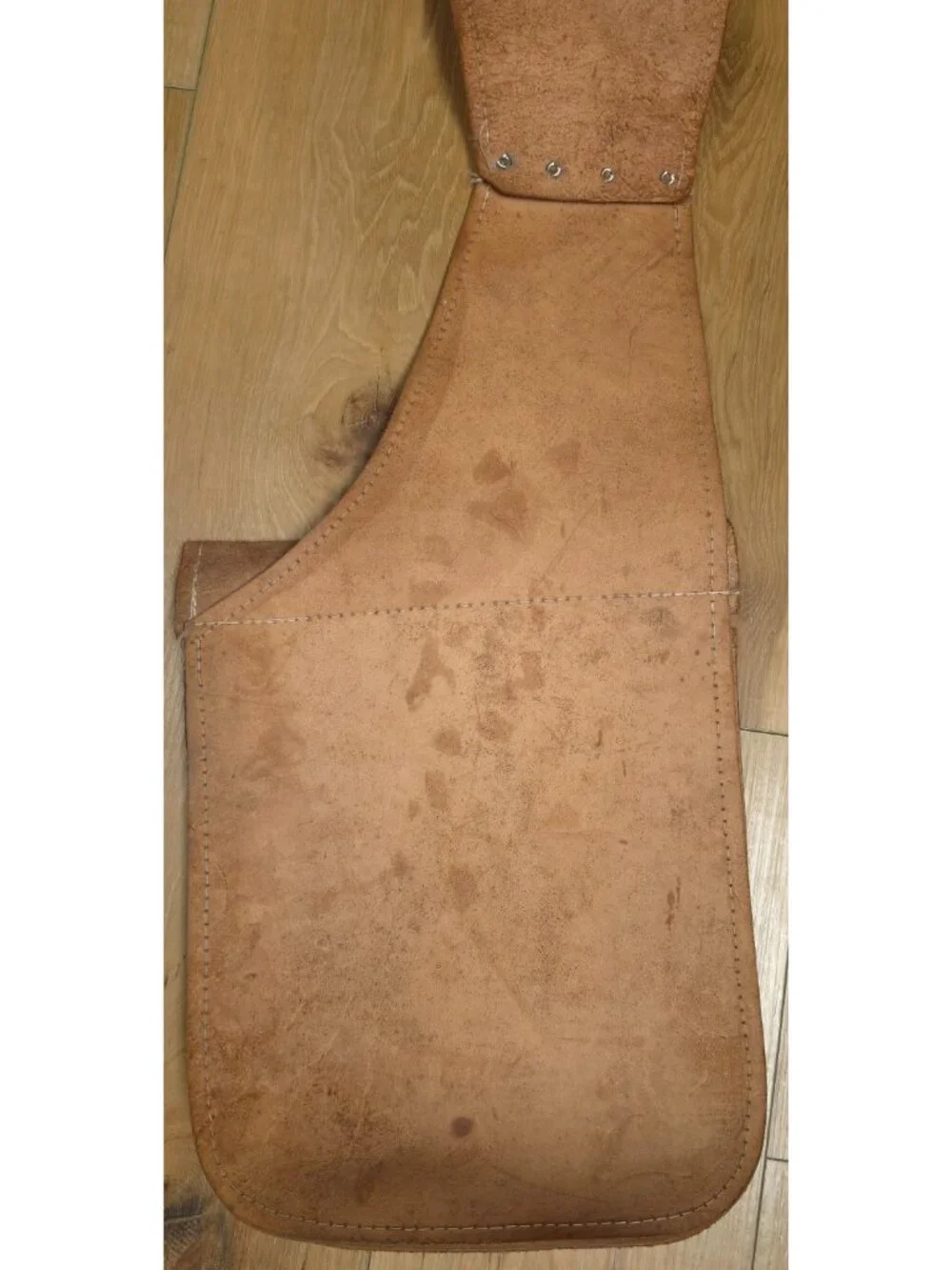 VTG Suede Leather Western Cowboy Biker Horse Motorcycle Throwover Saddle Bags